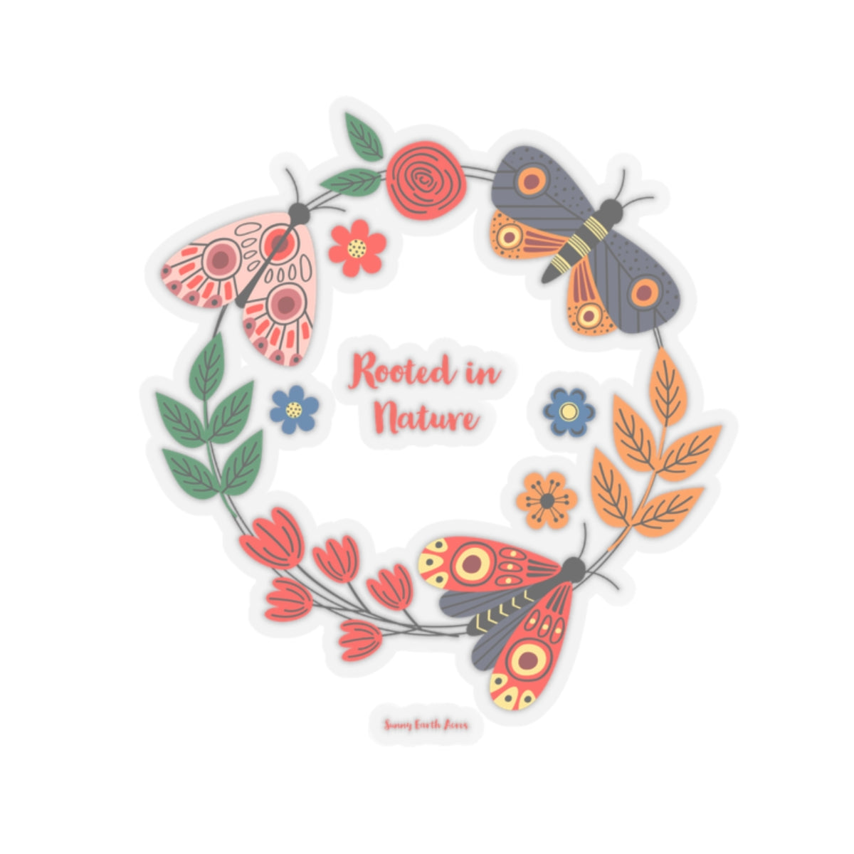 Rooted in Nature Sticker