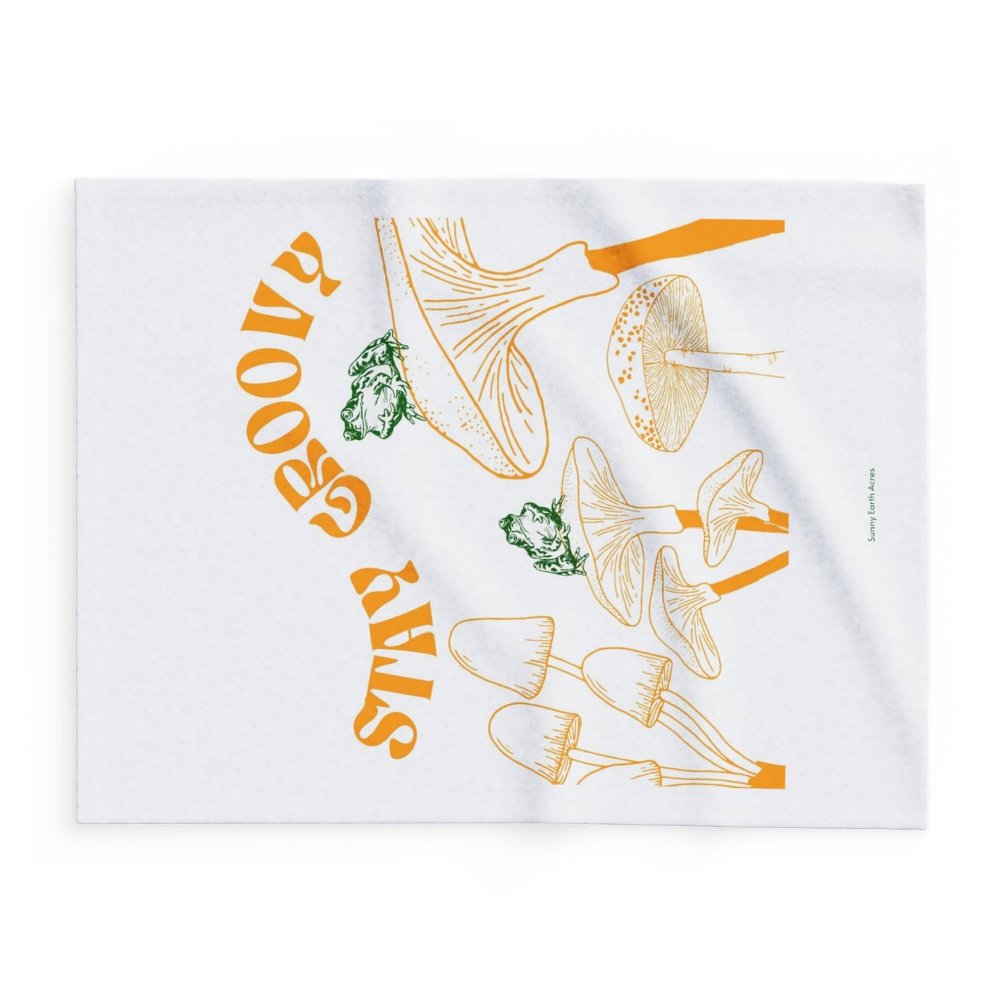 Stay Groovy Fleece Blanket