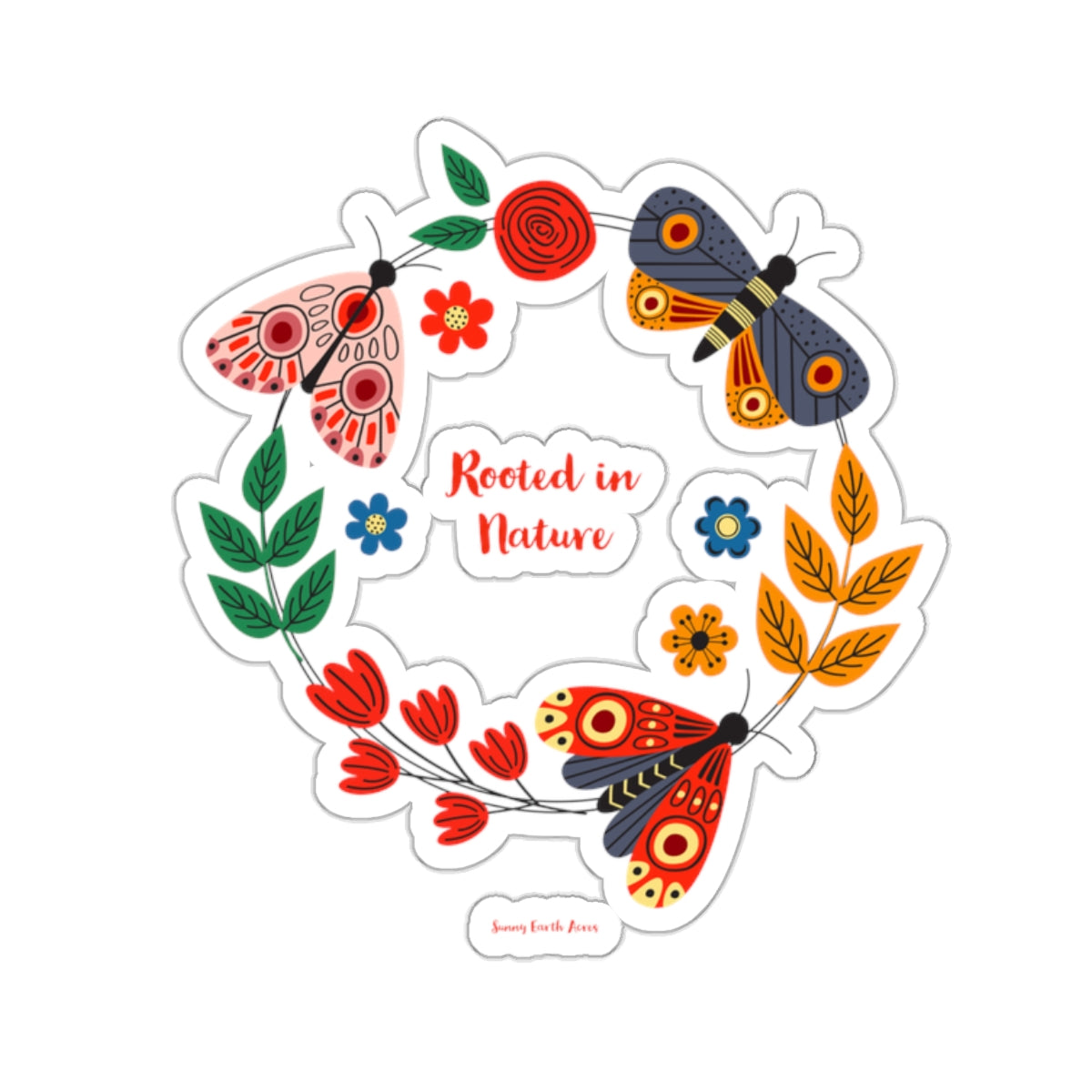 Rooted in Nature Sticker
