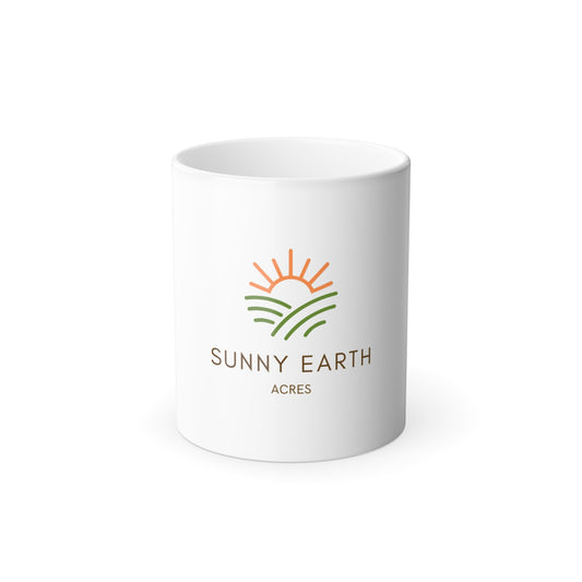 Sunny Earth Acres Color Morphing Mug, 11oz
