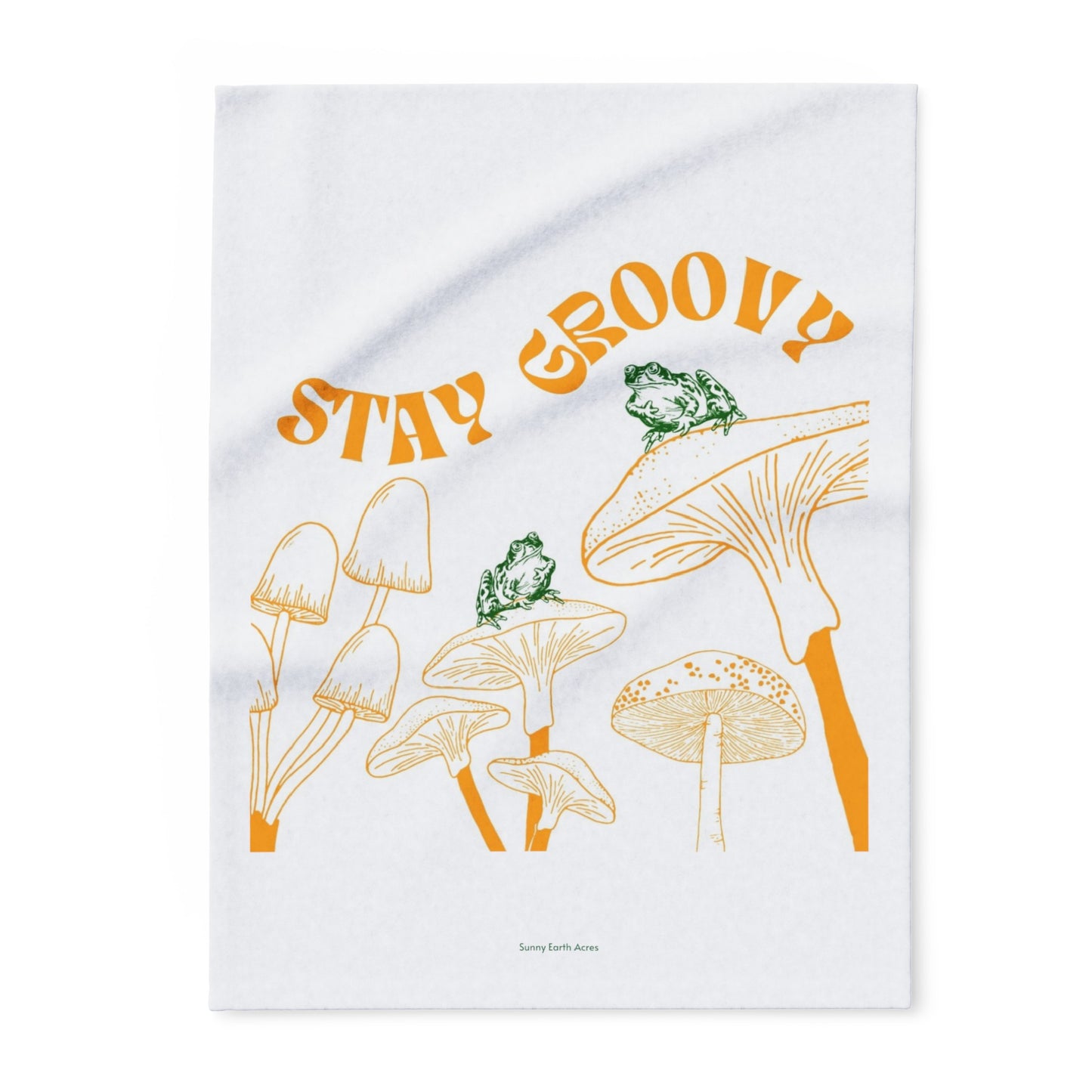 Stay Groovy Fleece Blanket