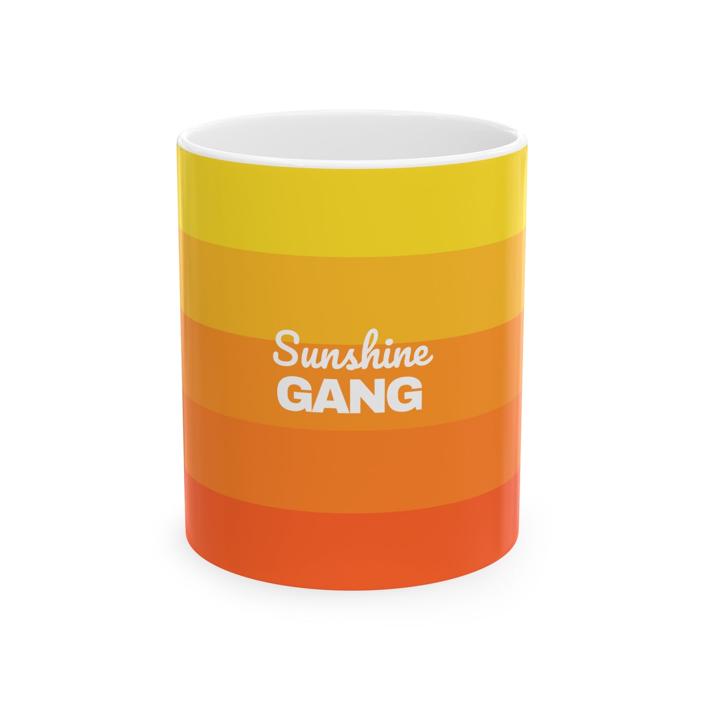 Sunshine Gang Ceramic Mug, 11oz