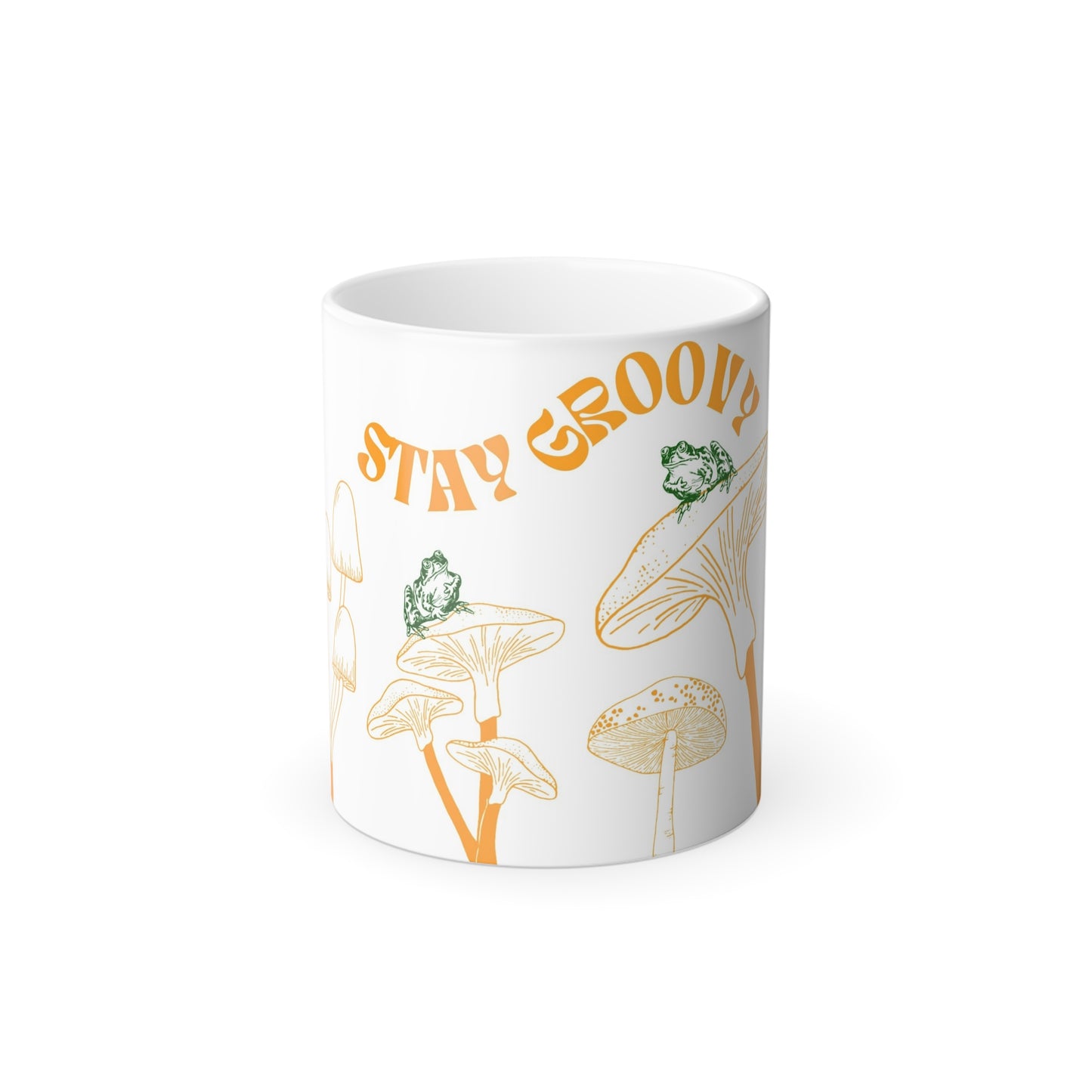 Stay Groovy Color Morphing Mug, 11oz